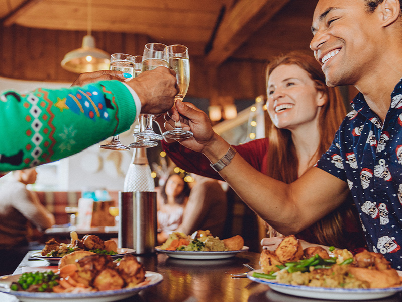 Christmas at The Barley Mow, Hayling Island in outlet-town]