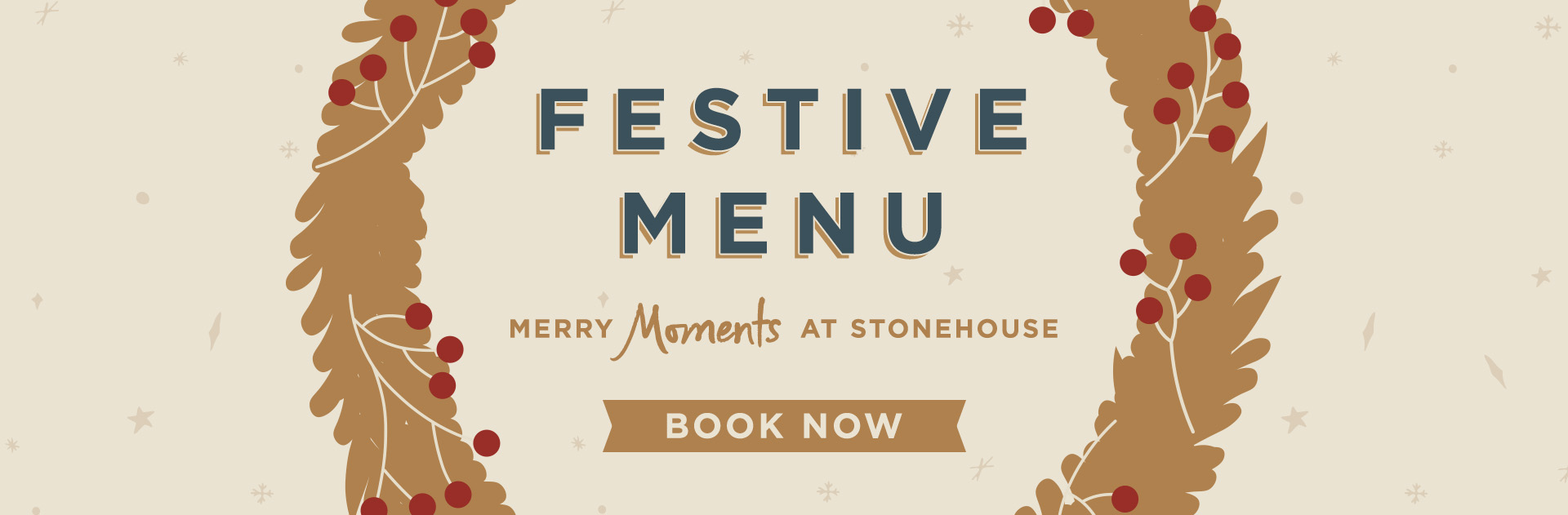 Christmas menu in Basingstoke